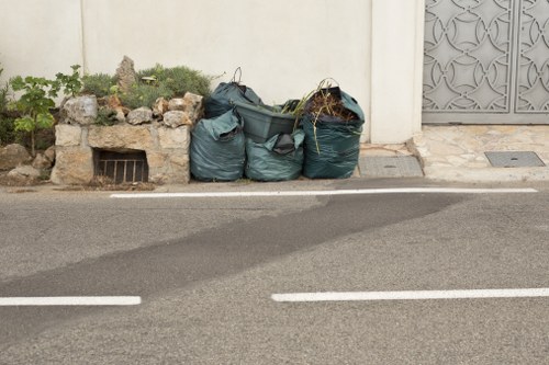 Professional team conducting office clearance in Hackney