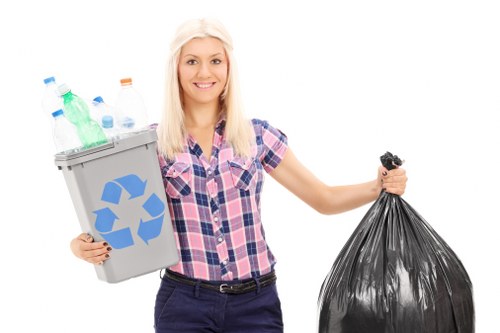 Eco-friendly disposal of office items